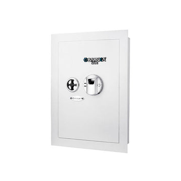 Barska Biometric Wall Safe White AX13030